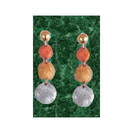 Earrings with circular elements