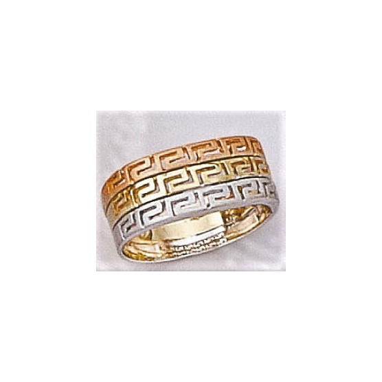 Meander ring tricolor