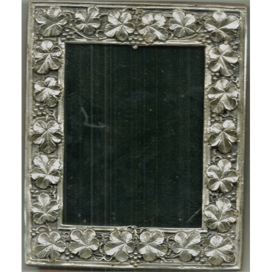 Handmade silver frame