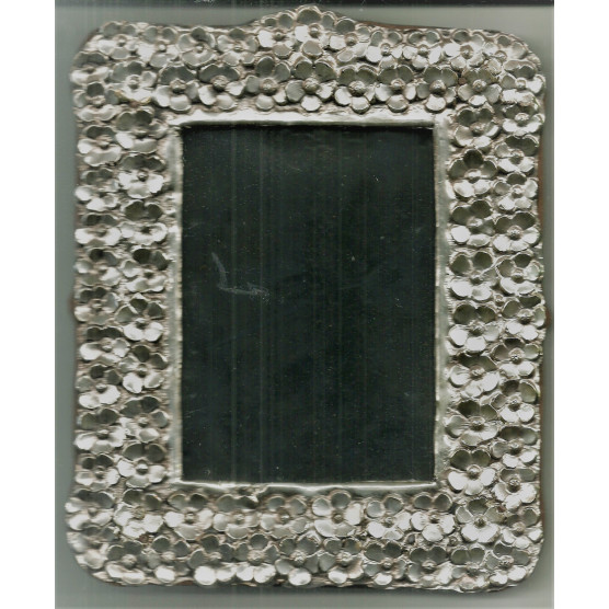 Handmade silver frame