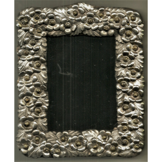 Handmade silver frame