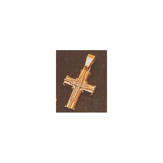 Double cross with zircon