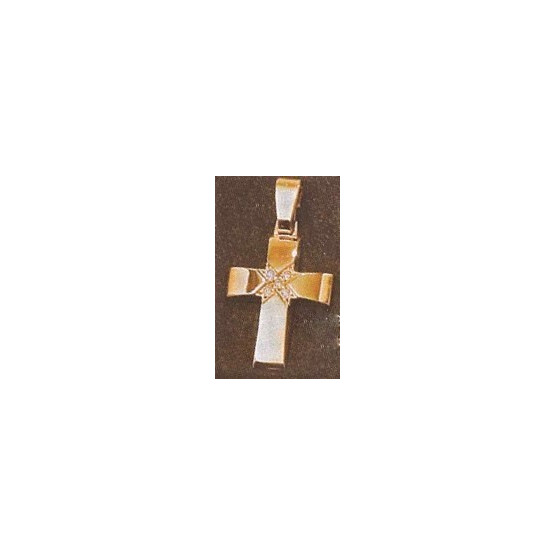 Cross with zircon cross
