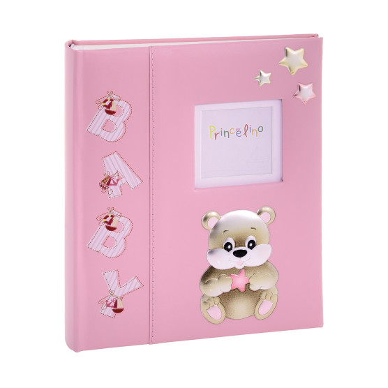 Children\'s album with teddy bear