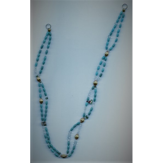 Necklace with turquoise