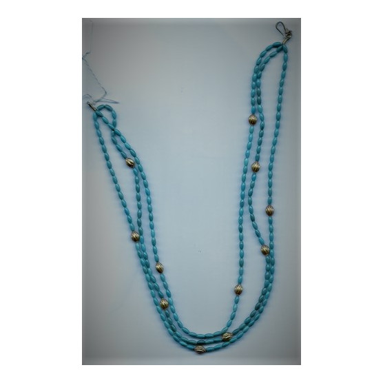 Necklace with turquoise