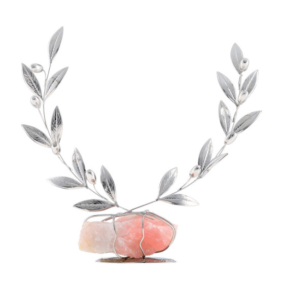 Silver olive branches