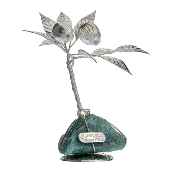 Silver pomegranate tree