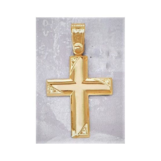 Classic cross with zircon