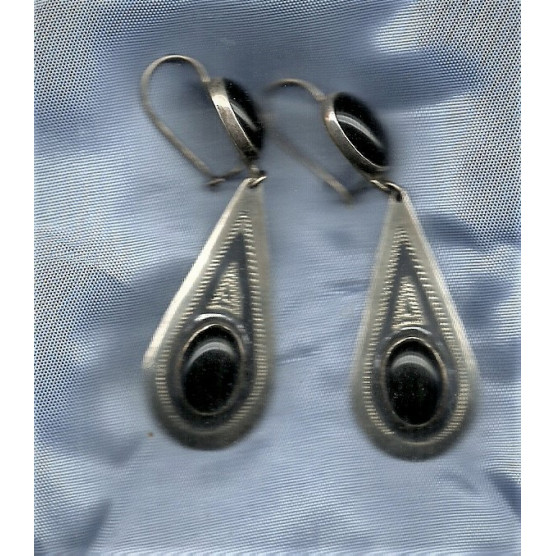 Traditional handmade drop earrings