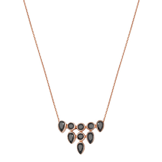 Necklace in rose gold