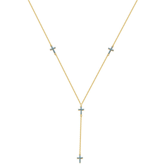 Necklace in yellow gold