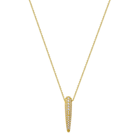 Necklace in yellow gold