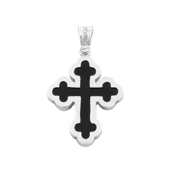 Cross In White Gold