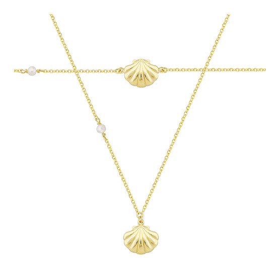 Necklace - Bracelet In Yellow Gold