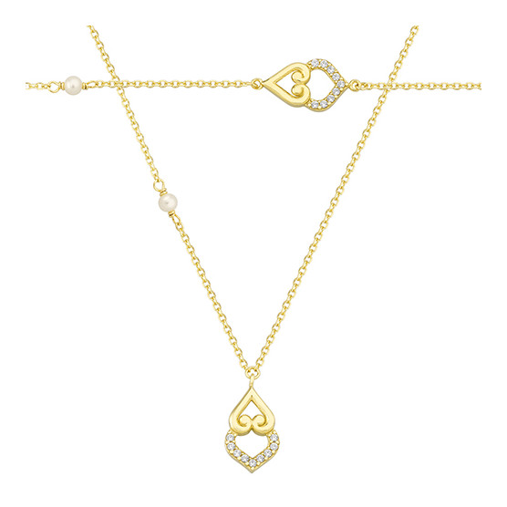 Necklace - Bracelet In Yellow Gold