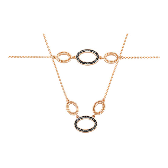 Necklace - Bracelet In Rose Gold