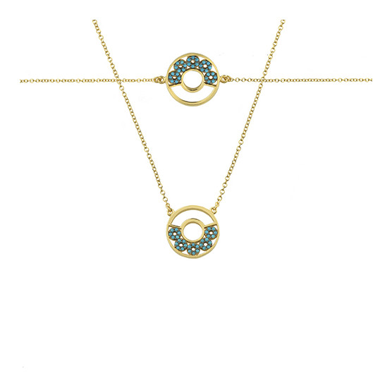 Necklace - Bracelet In Yellow Gold
