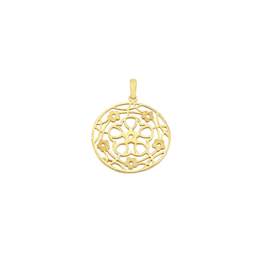 Arabesque Pendants In Yellow Gold