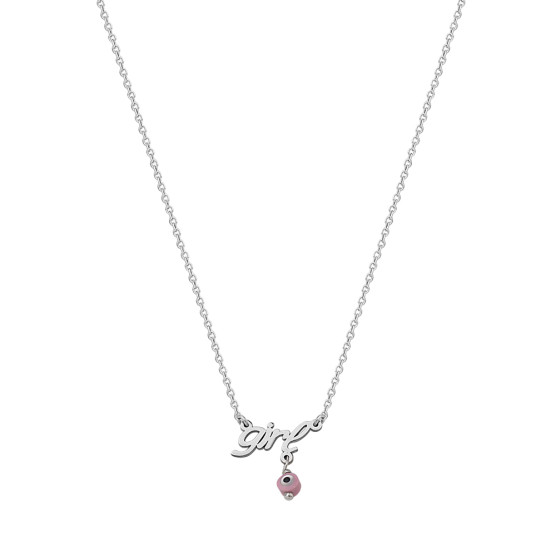 Necklace in white gold