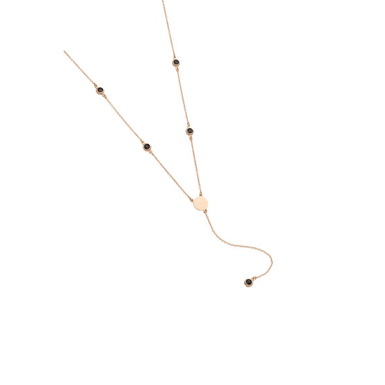 Necklace in rose gold