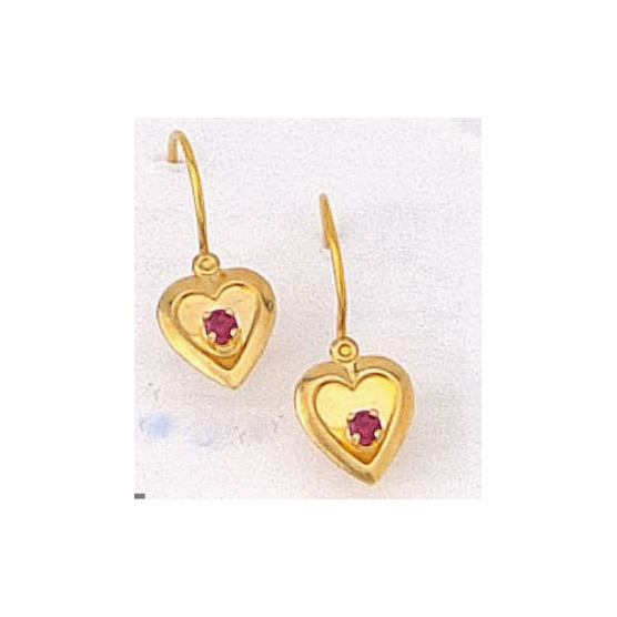 Heart earrings