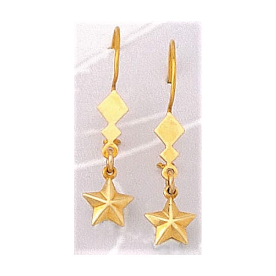 Earrings with stars