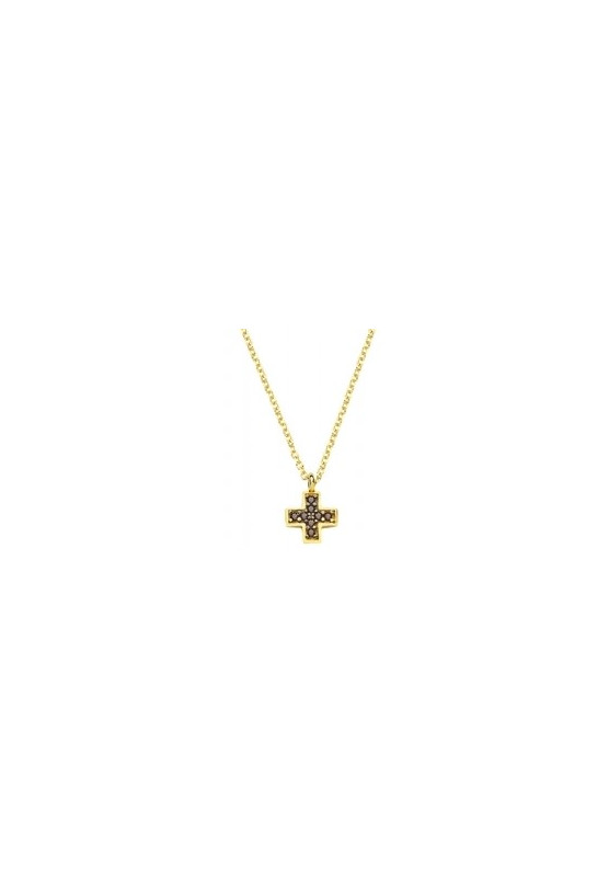 Cross in yellow gold