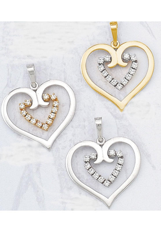 Heart pendants