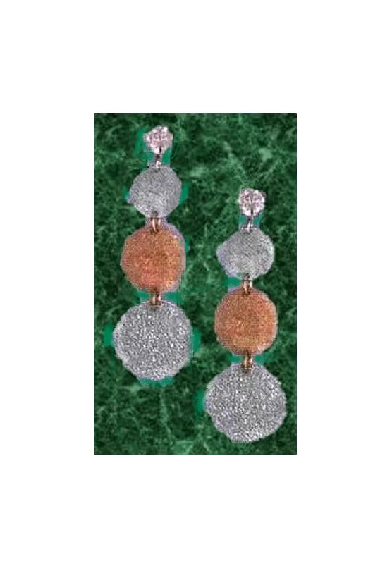 Earrings with circular elements