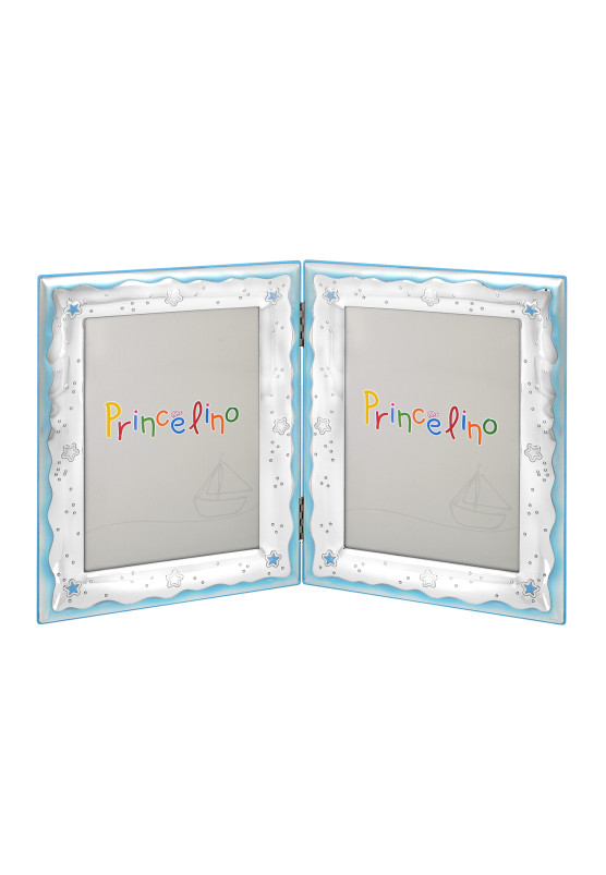 Children\'s silver double frame