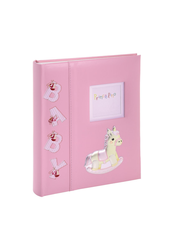 Children\'s album with wooden pony