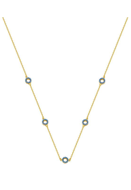 Necklace in yellow gold