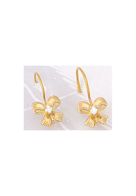 Bow earrings